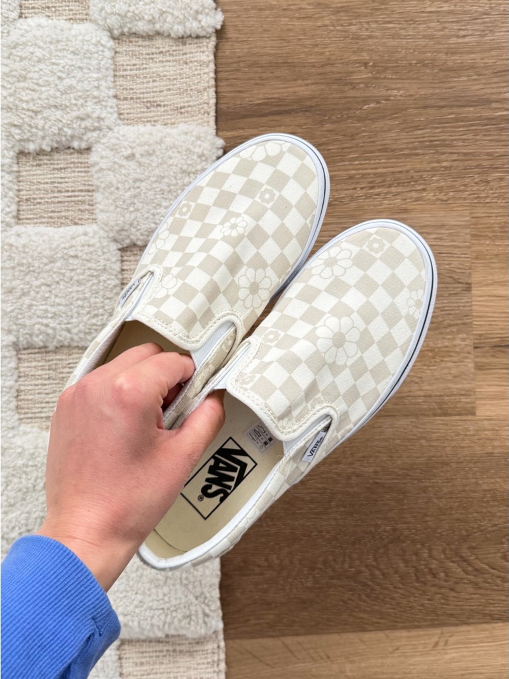 Vans Classic Floral Checkerboard Slip-On Sneaker - Picture 3 of 6